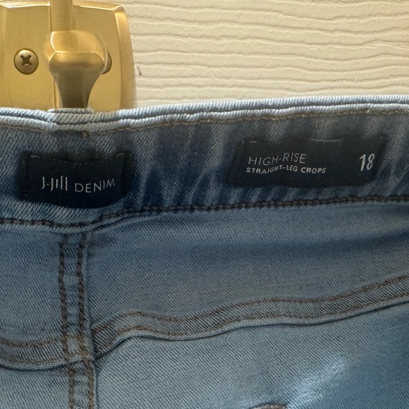 J Jill pull on stretch denim jeans - Picture 3 of 5